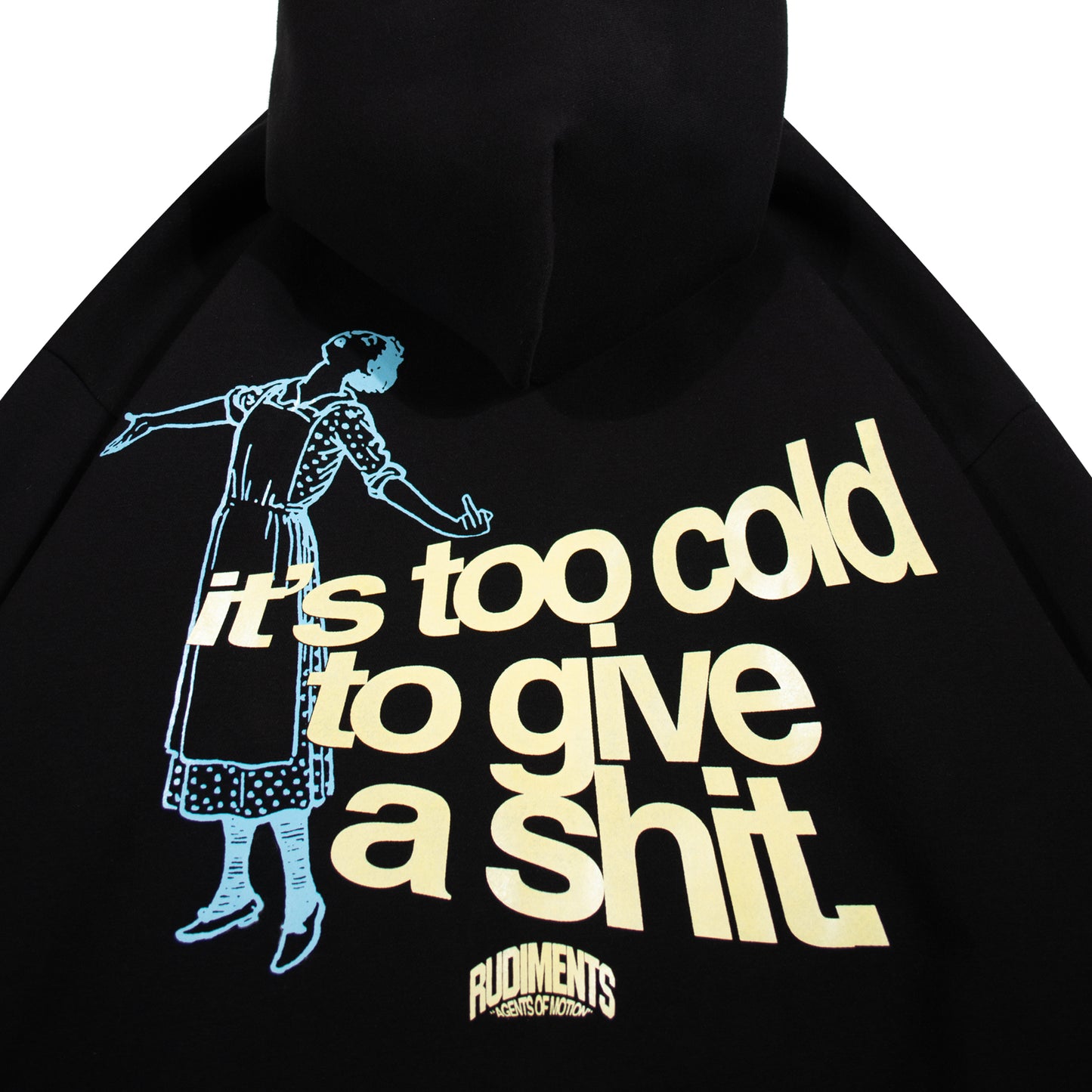 Too Cold Zipper - Charcoal