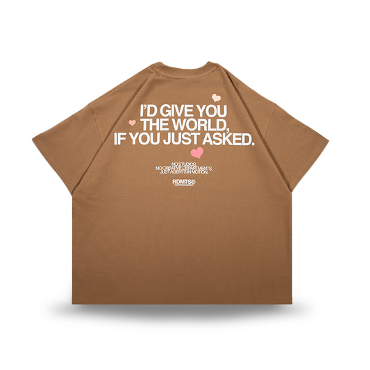 World Tee - Cookie