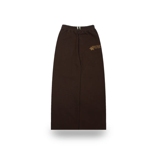 AOM -  Straight-fit Sweatpants - Mocha