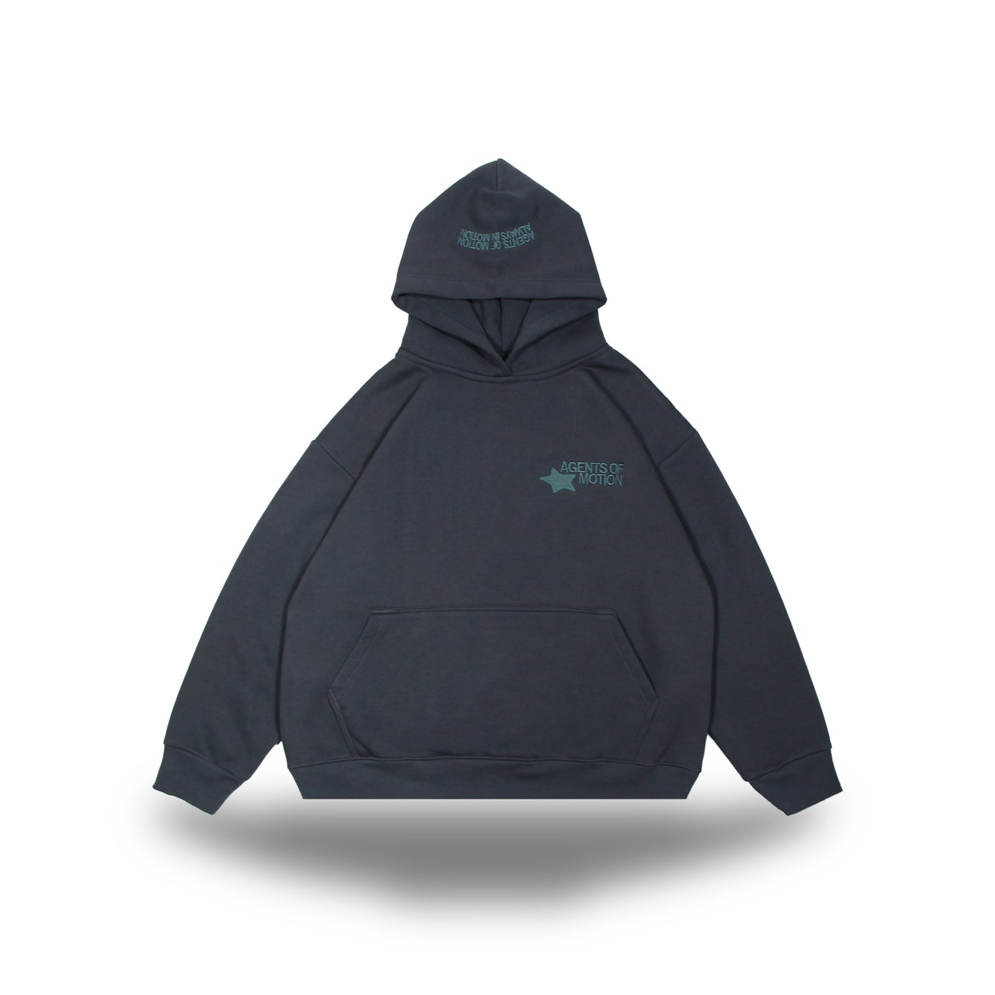 AOM - Cosy Hoodie - Shark Grey